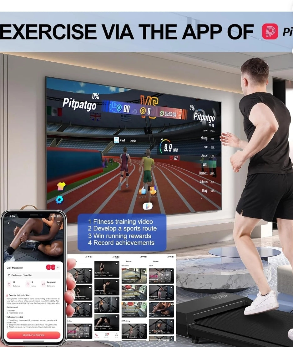 Under-Desk Walking Pad / Treadmill