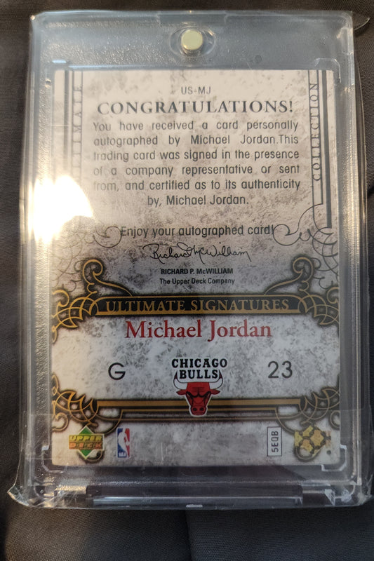 Michael Jordan â€” Ultimate Signatures Autograph